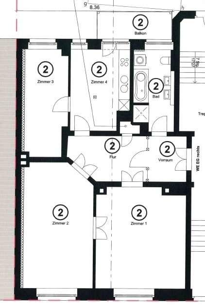 Grundriss WE2