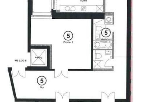 Grundriss WE5