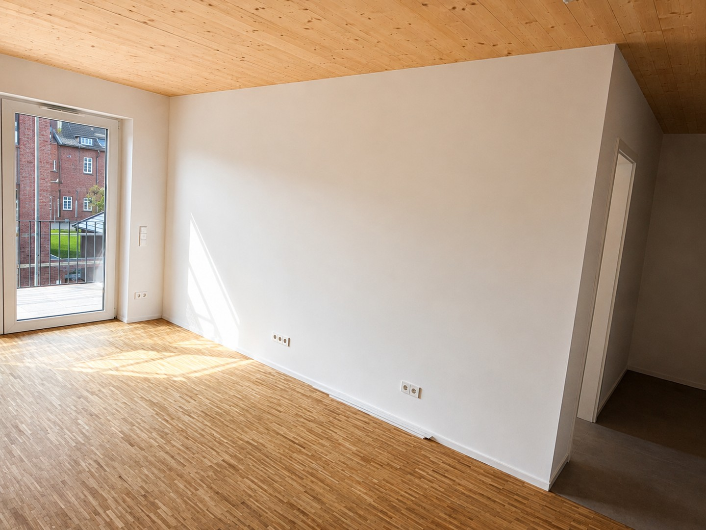Wohnzimmer und Flur