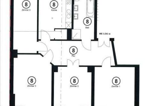 Grundriss WE8