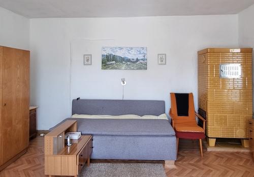 EG rechtes Zimmer - Gartenseite