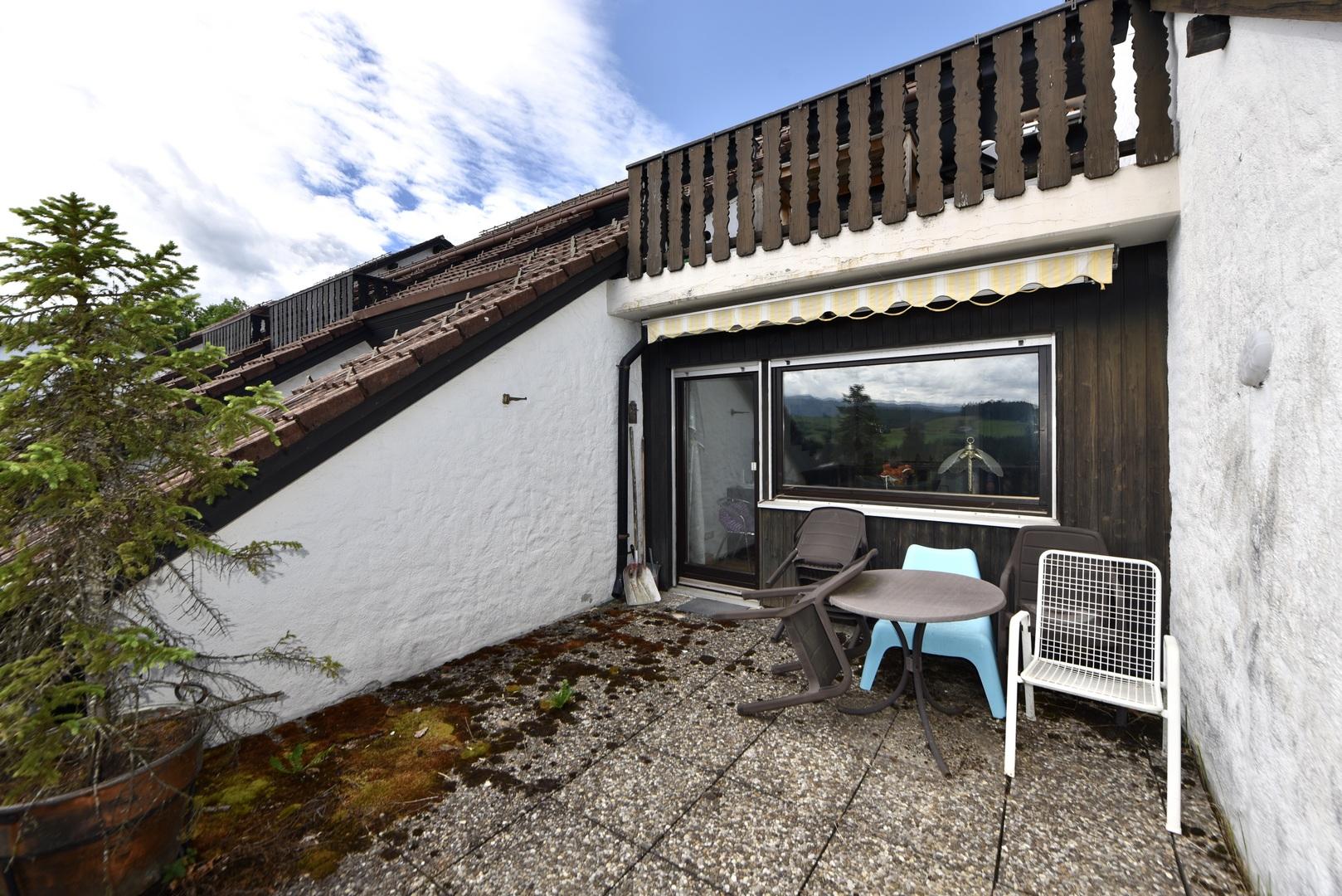 Balkon Richtung Wohnung