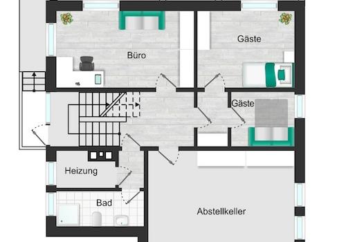 Grundriss Untergeschoß
