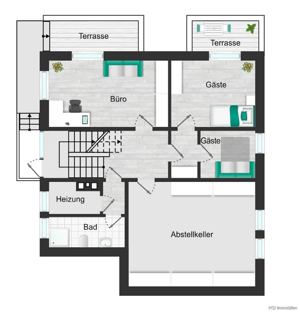 Grundriss Untergeschoß