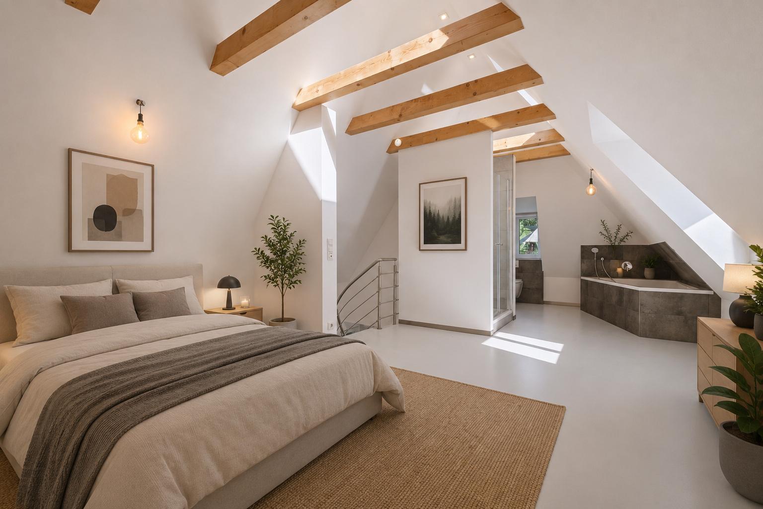 Schlafzimmer KI generiert