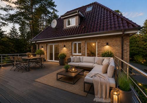 Terrasse KI generiert