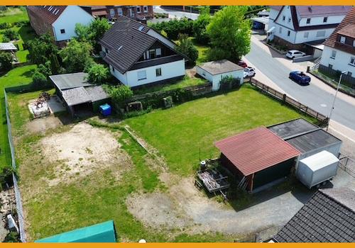 Blick von oben, seitliche Ansicht