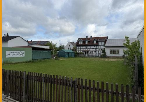 Blick von der Straße 