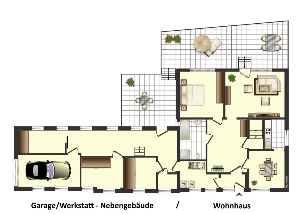 Grundriss bearbeitet