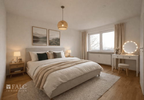 Schlafzimmer KI-generiert