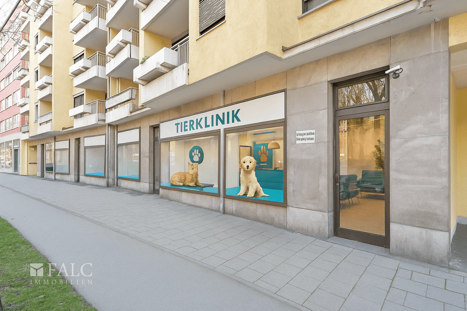 Bsp: Tierklinik KI generiert