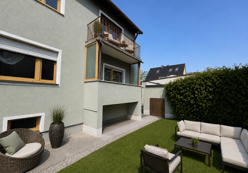 Blick in den Garten