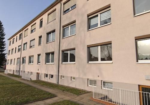 Rückseite des Gebäudes