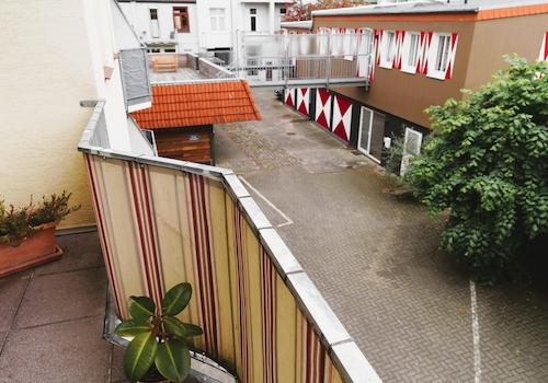 Blick vom Balkon 2