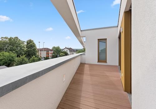 Dachterrasse im DG