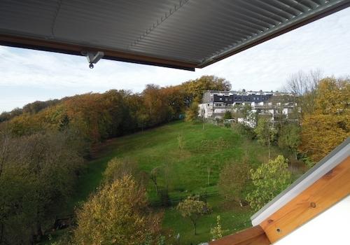 Blick aus Kinder.-Arbeitszimmer