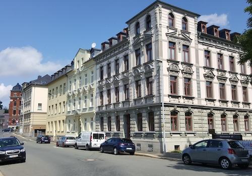 Blick Straßenzug Stockmannstr.
