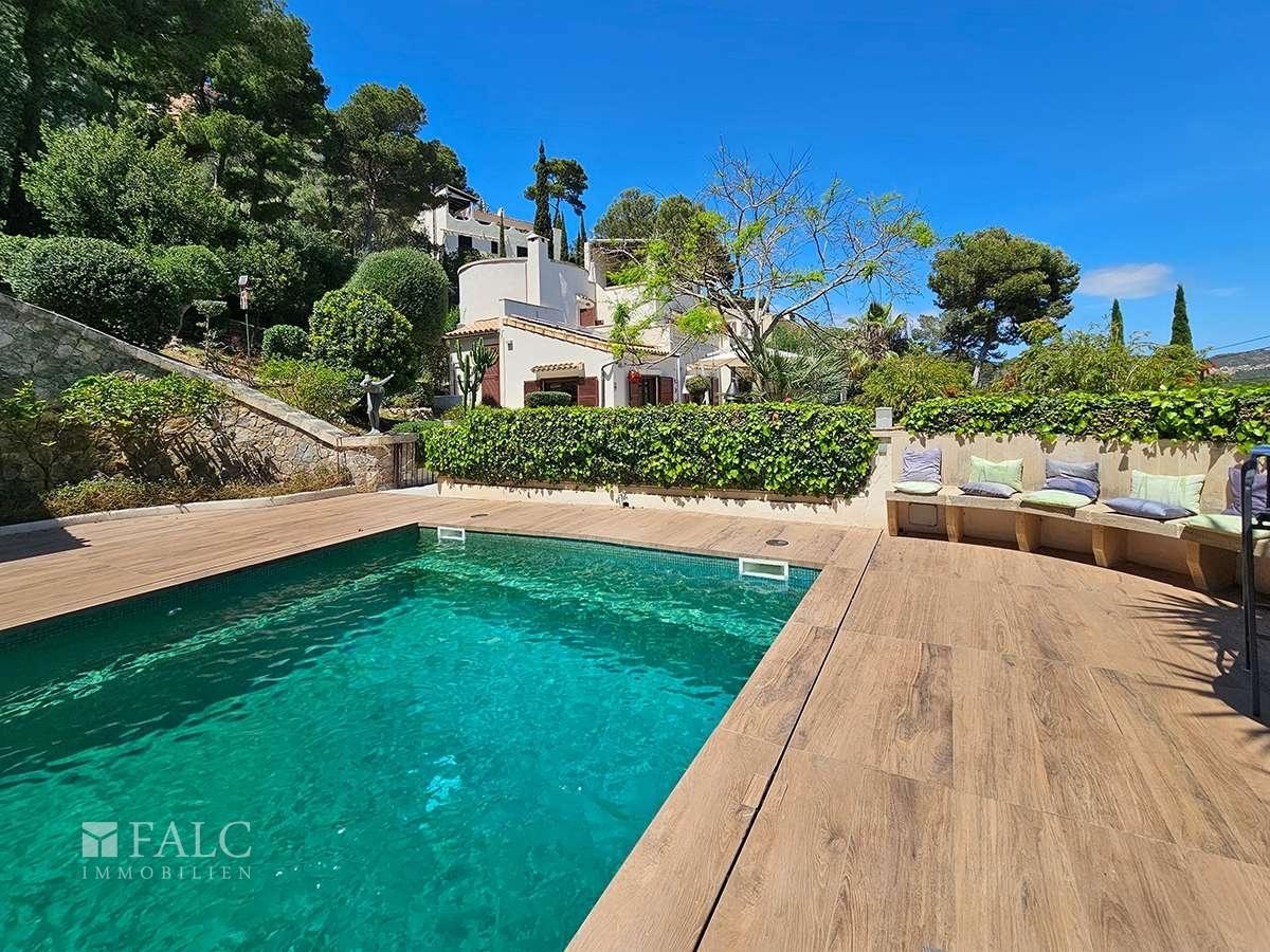 Pool und Terrasse