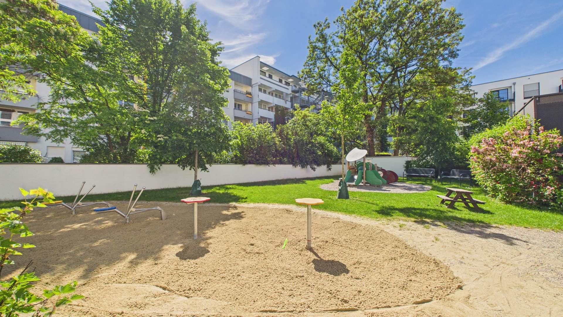 Spielplatz in der Anlage