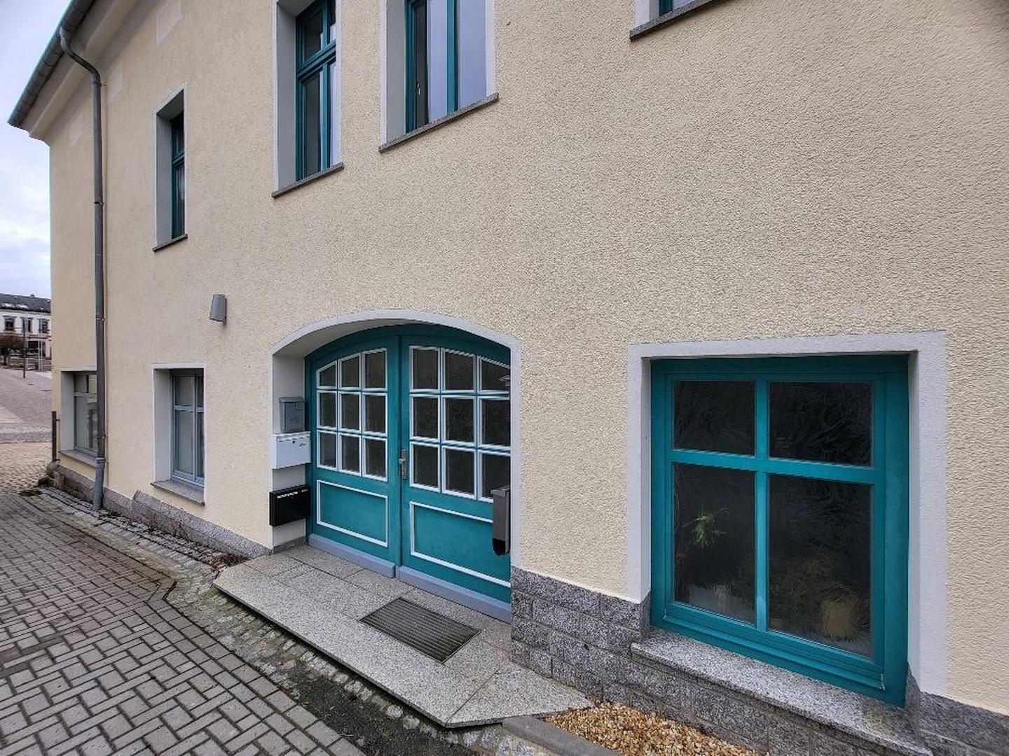 Seitenansicht, Hauseingang
