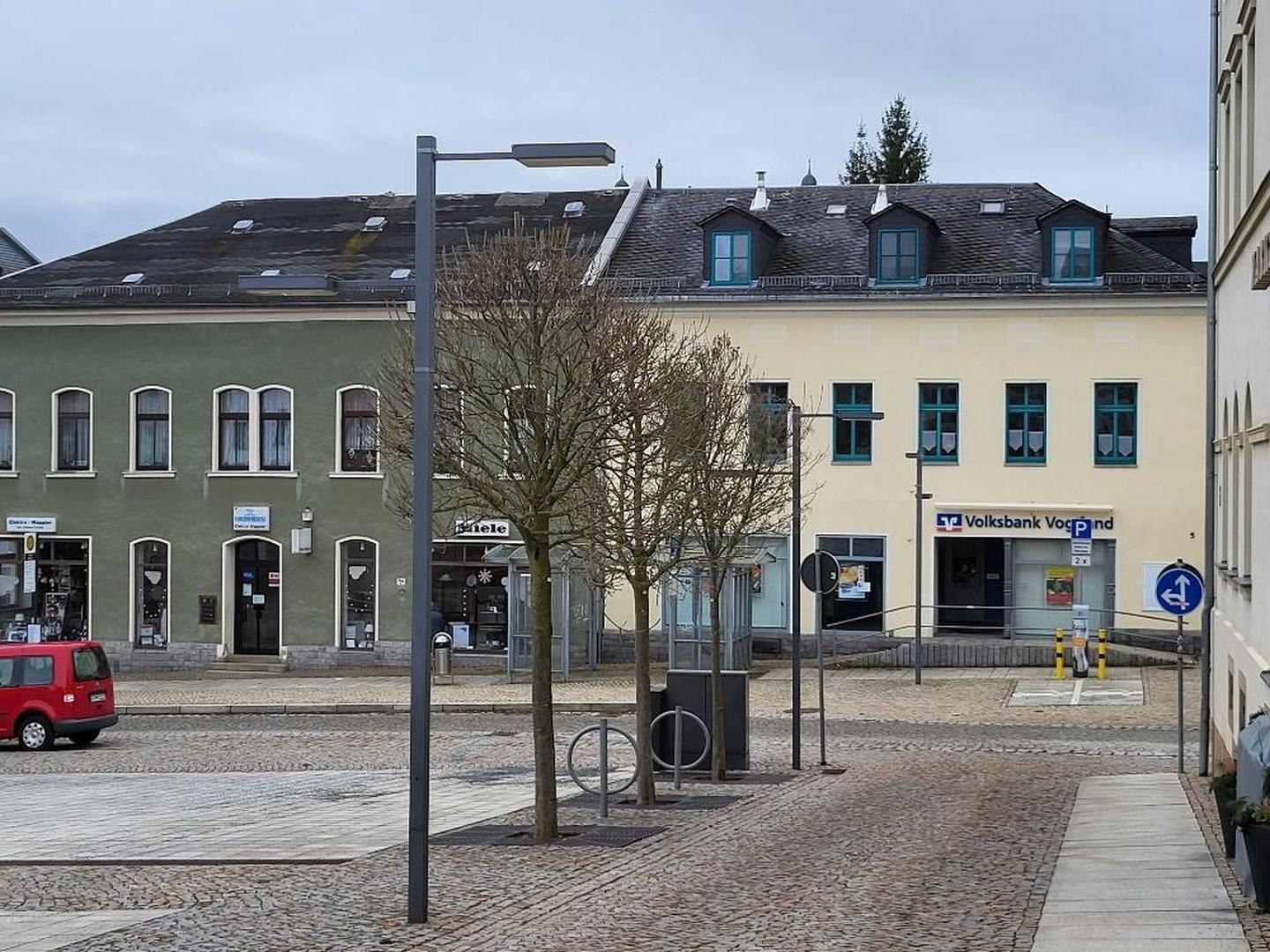 Blick vom Markt