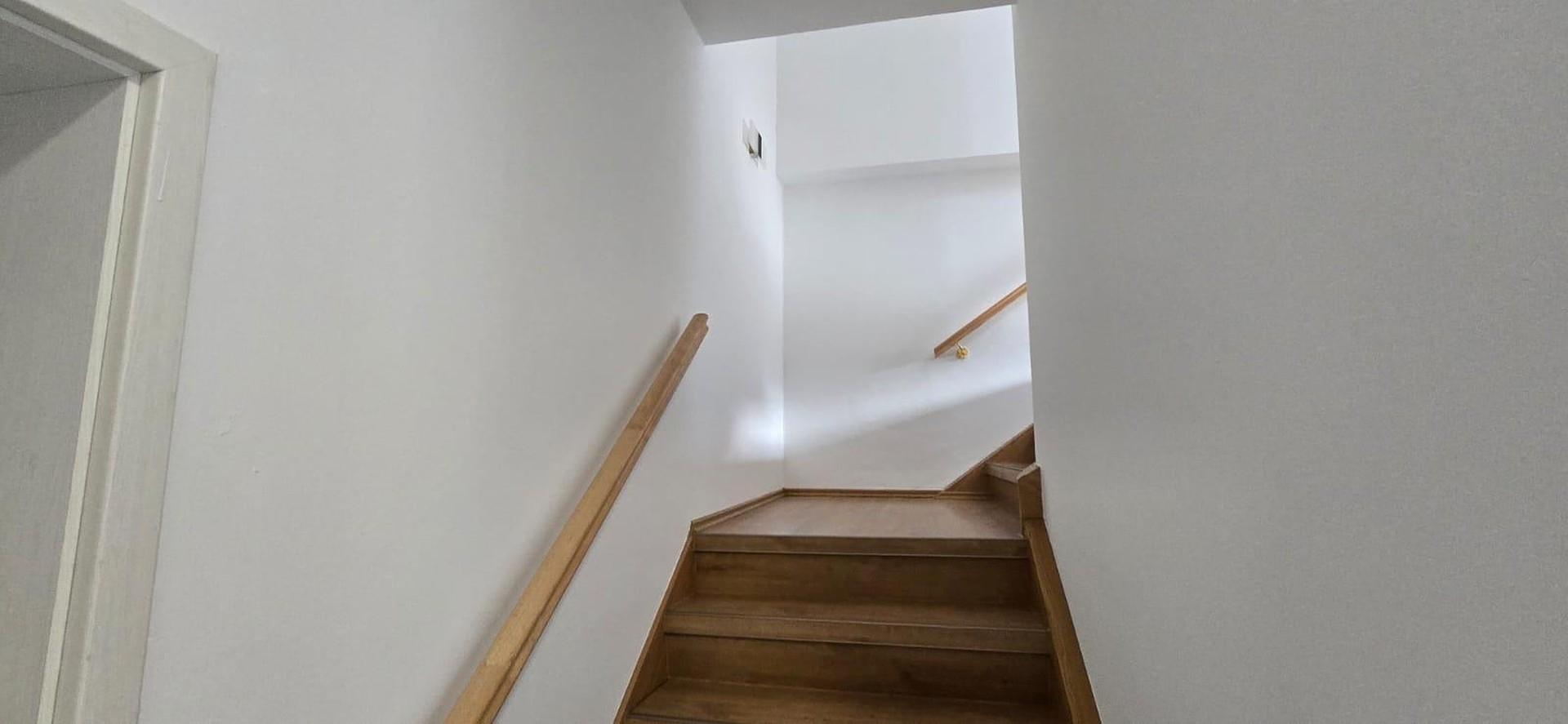 Saniertes Treppenhaus