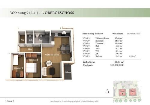 1. OG Wohnung 2.31
