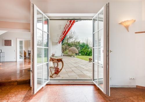 Türe zur Terrasse