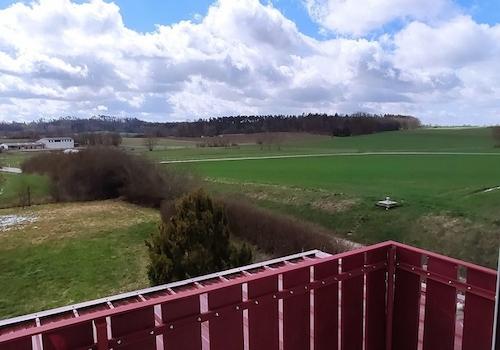 Weiter Blick ins Grüne