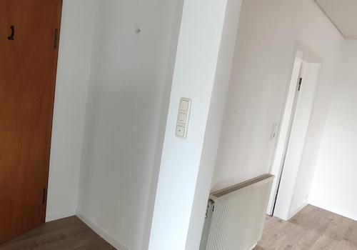 Flur Eingang, Links WC im EG