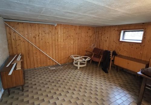 Partyraum im Keller