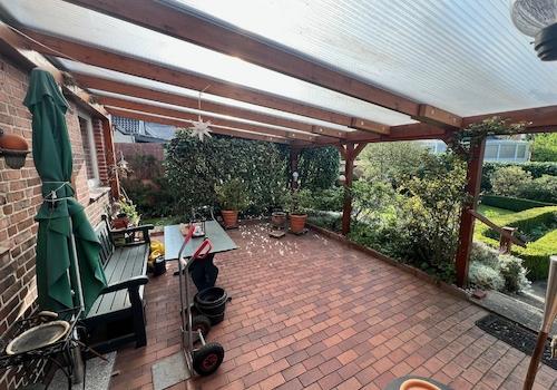 Überdachte Terrasse