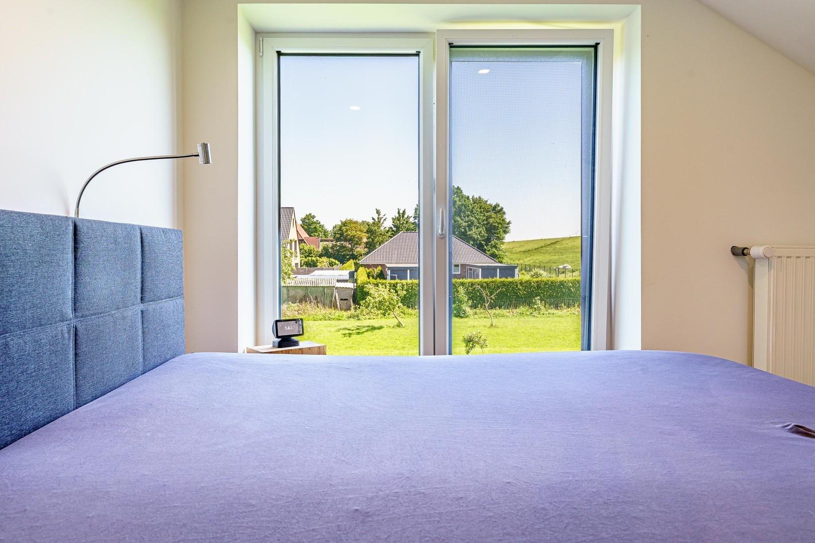 Schlafzimmer mit Fernblick