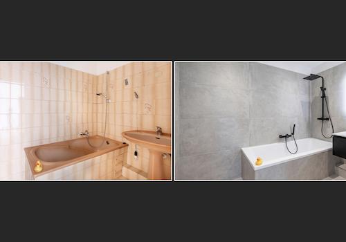 Badezimmer Vorher-Nachher