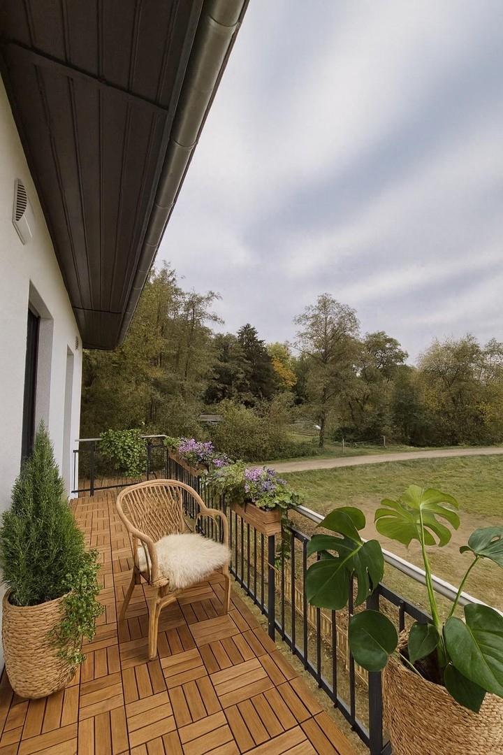 Balkon visualisiert
