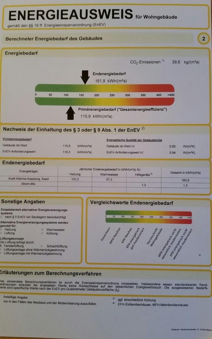 Energieausweis Seite 2