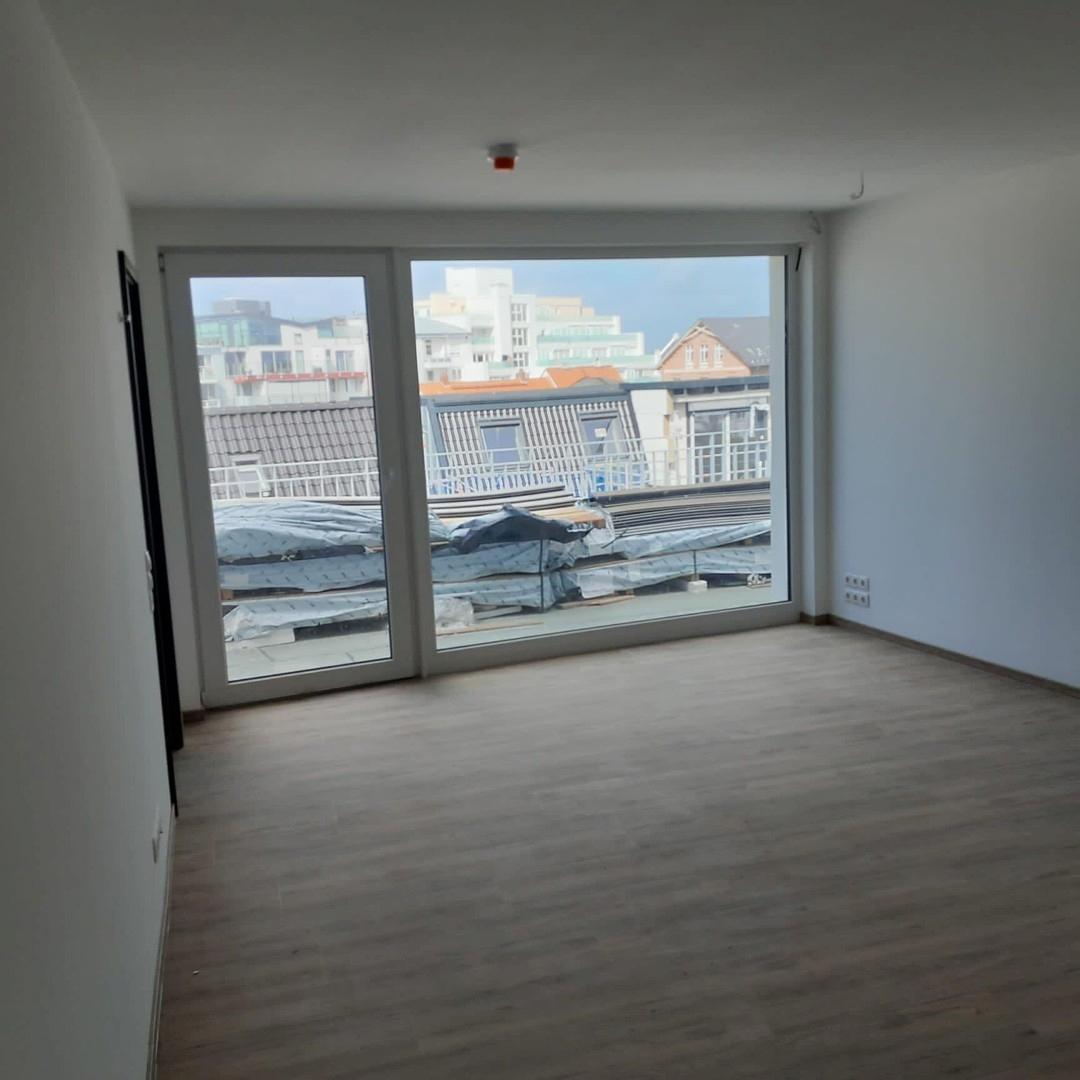 Wohnzimmer kurz vor dem Einzug