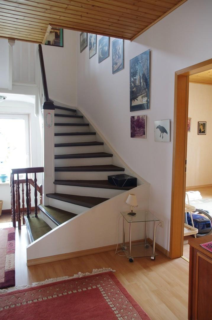 Treppe zum DG