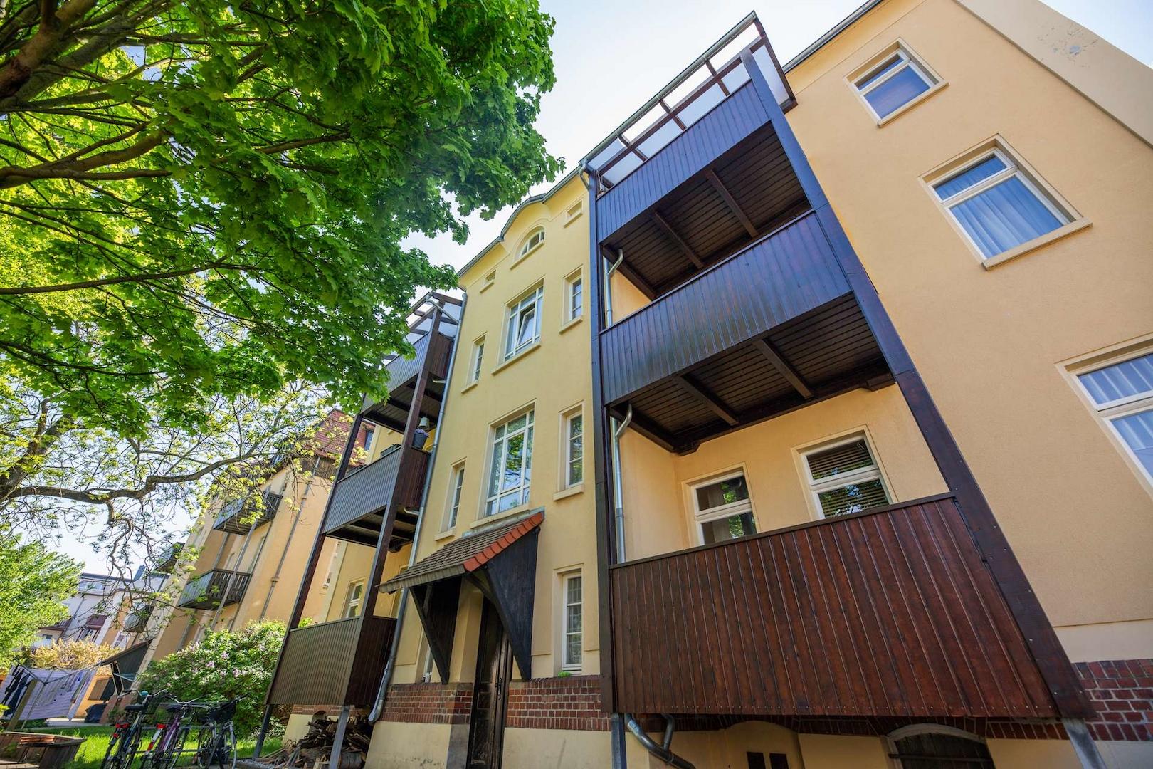 Ansicht Balkone