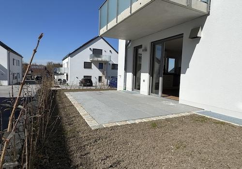 Terasse im Garten