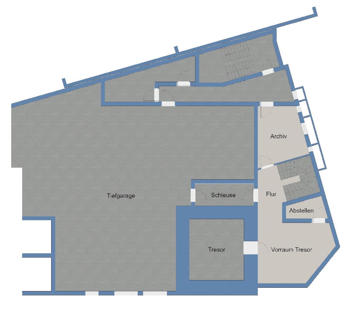 Grundriss Untergeschoss