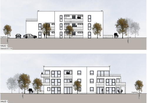 Ansicht Haus 1