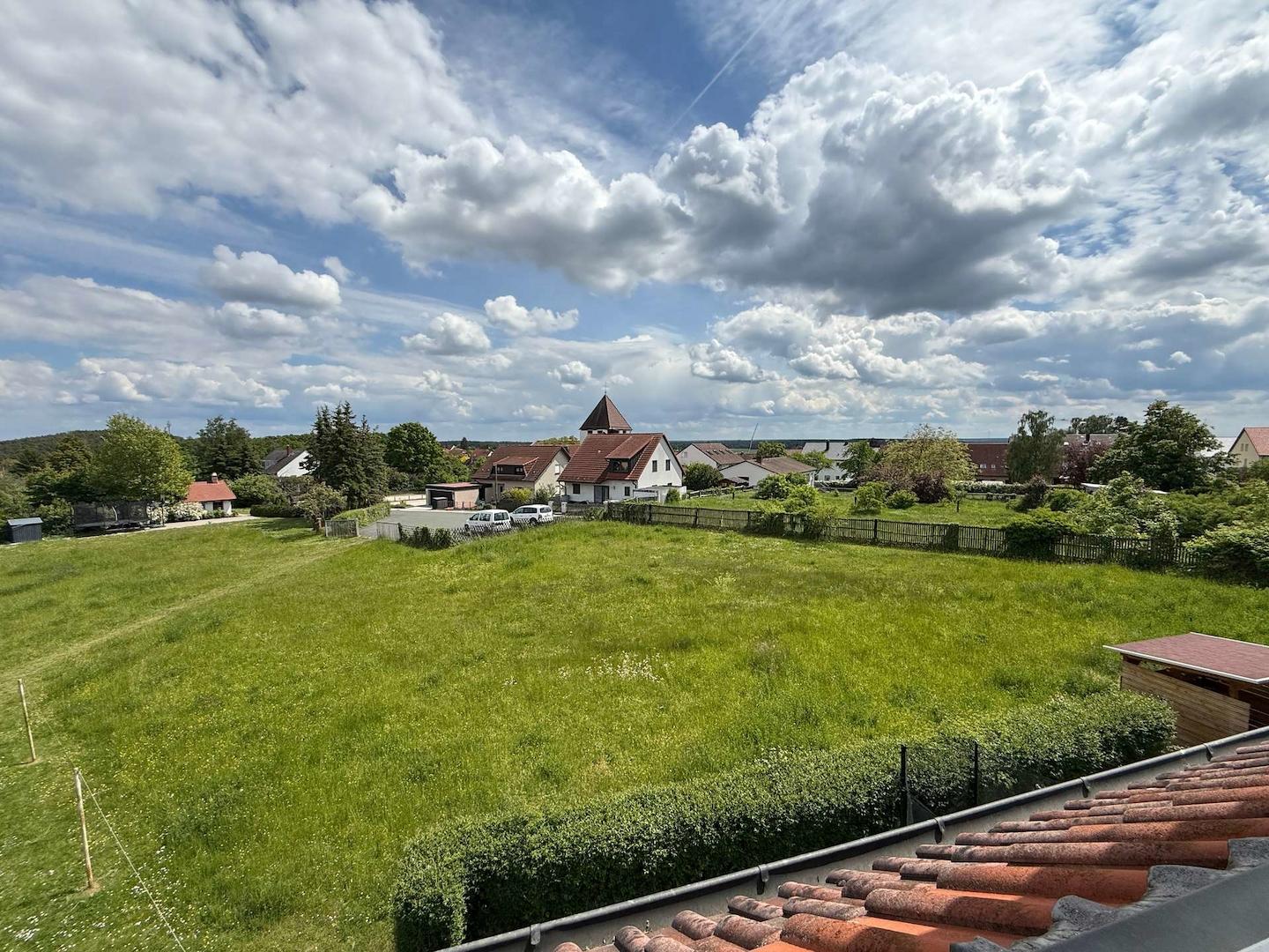 Ausblick von Balkon