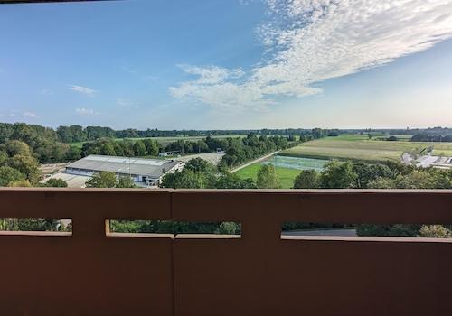Ausblick Balkon