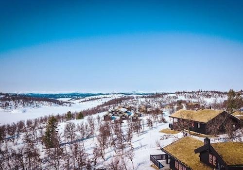 Olsjolitoppen im Winter