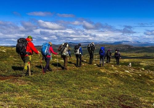 Wandergruppe