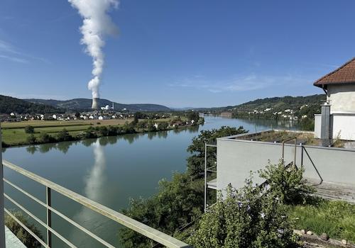 Blick von der Terrasse 