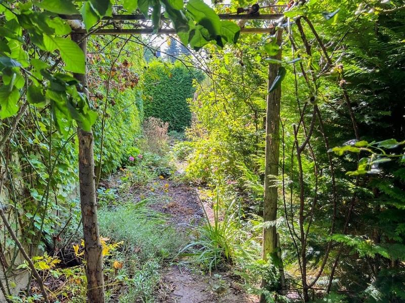 Blick in den Vorgarten auf Südwest