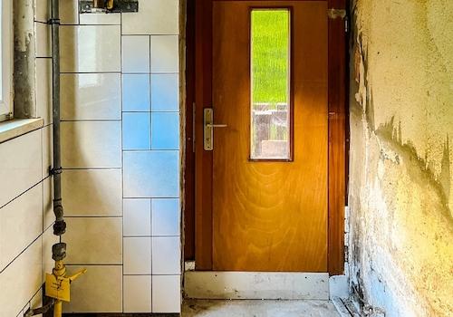 Hinterausgang auf Südost