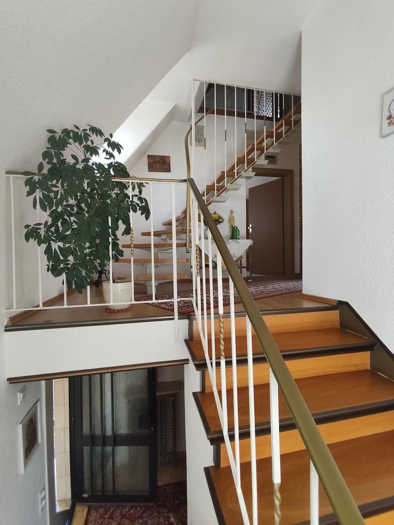 Treppen zum Dachspitz